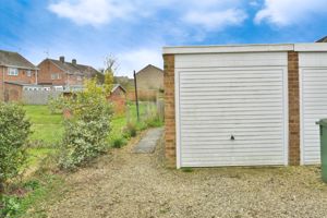 Garage and path to garden- click for photo gallery